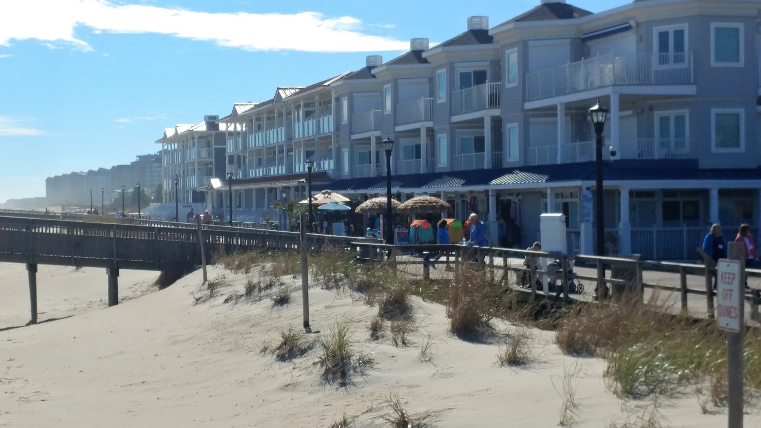 Go for a Walk along a Delaware Beach Boardwalk
