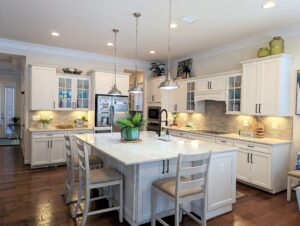The kitchen of a Delaware vacation rental near Bethany Beach.